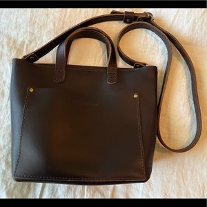 Portland Leather Goods Mini Crossbody Tote